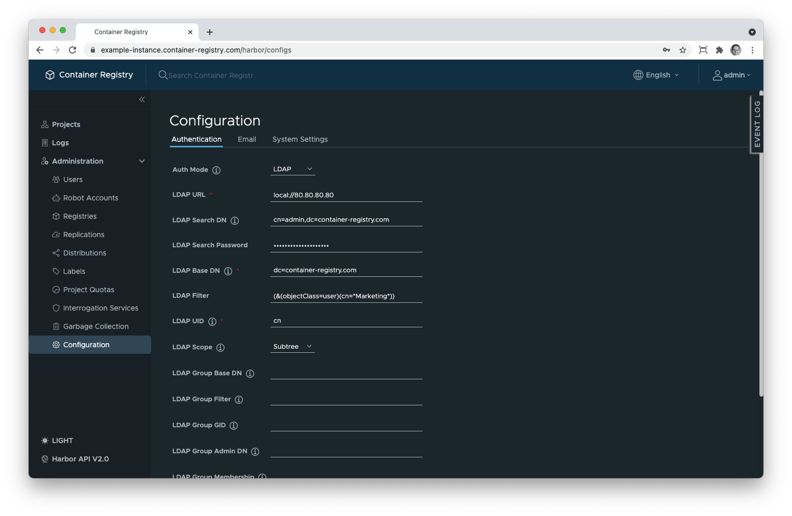 Ldap ad