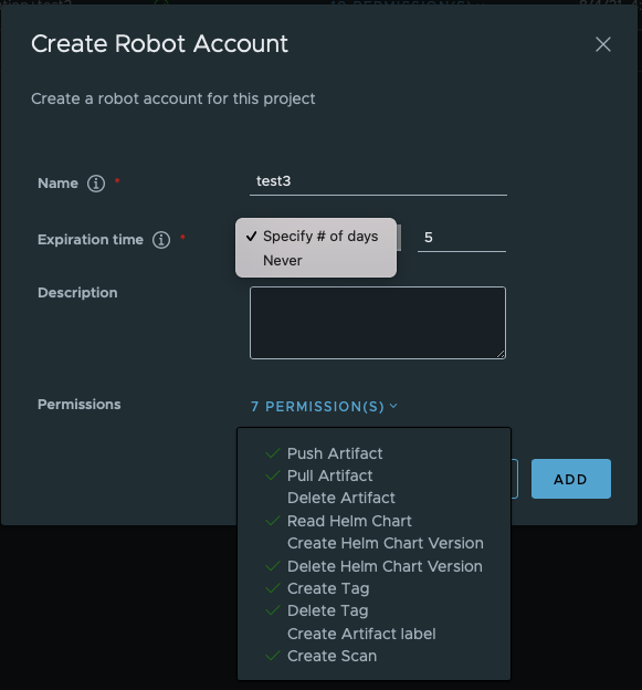 Create new robot