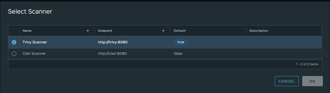 Select scanner