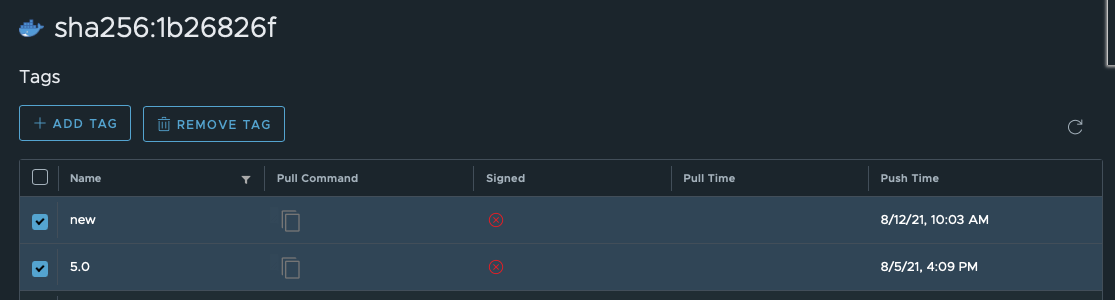 Remove tags