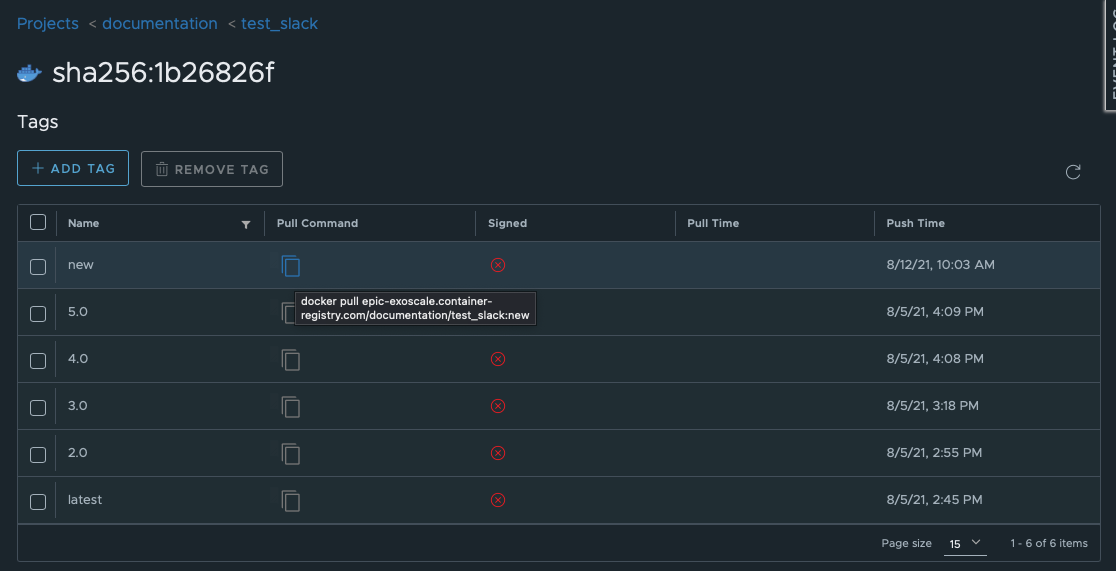 Tags overview 2
