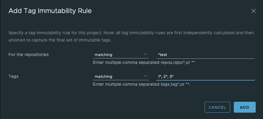 Add immutability rule
