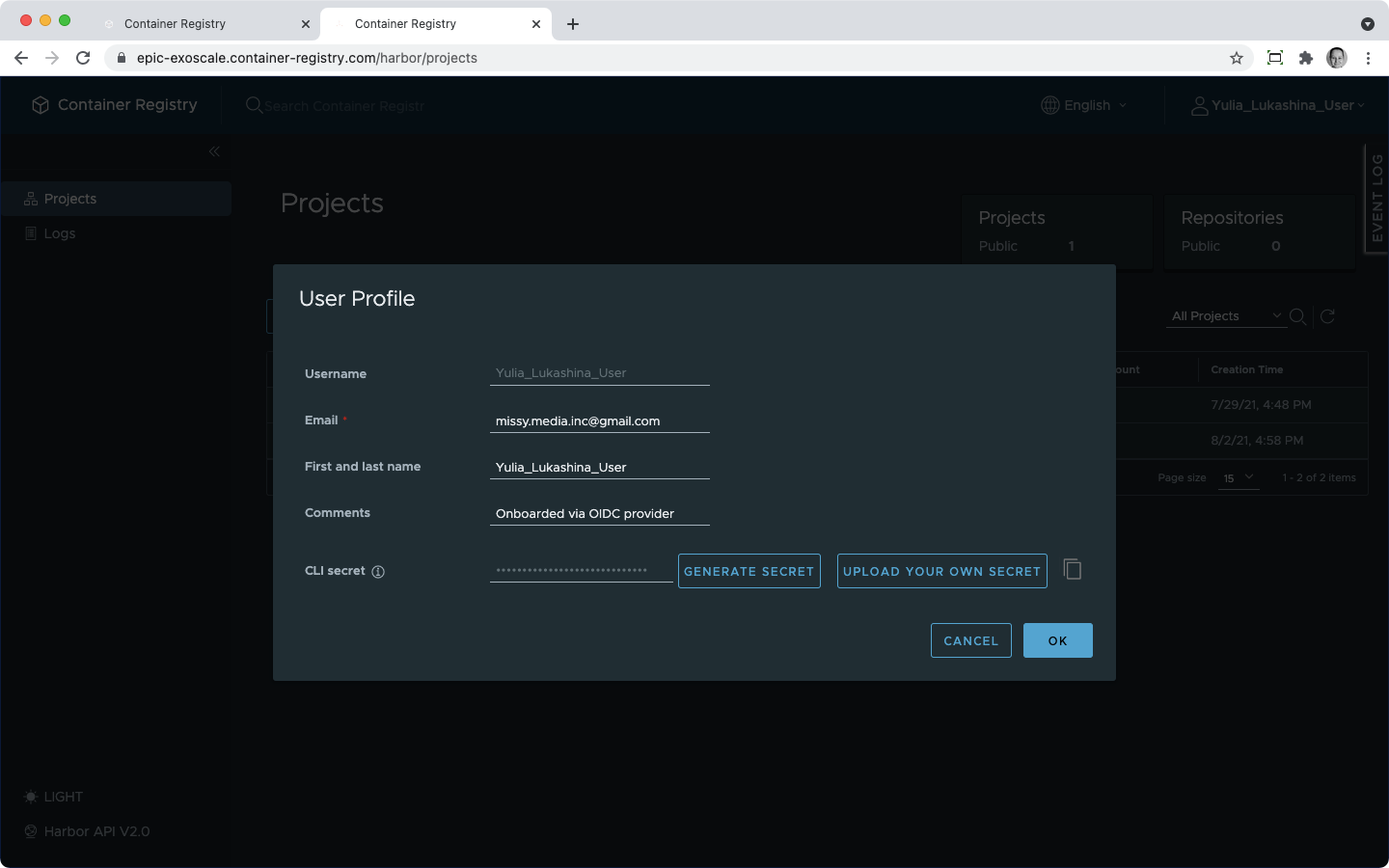 Manage your CLI