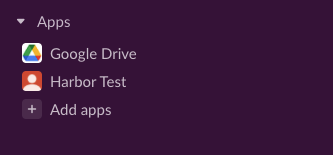 Slack apps