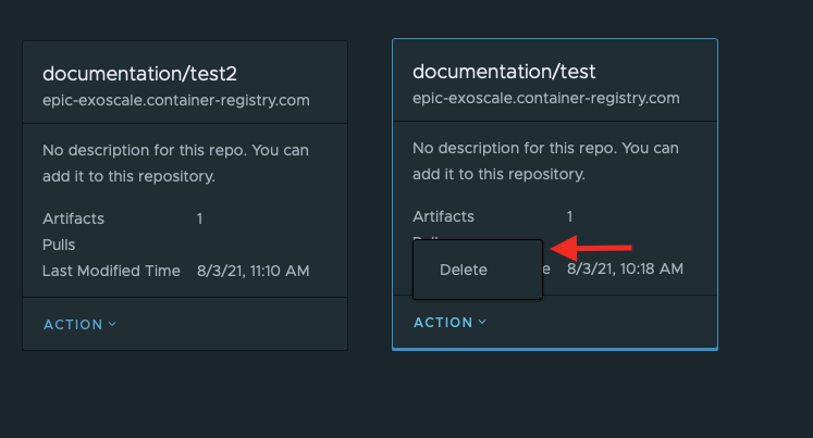 Delete repository 2